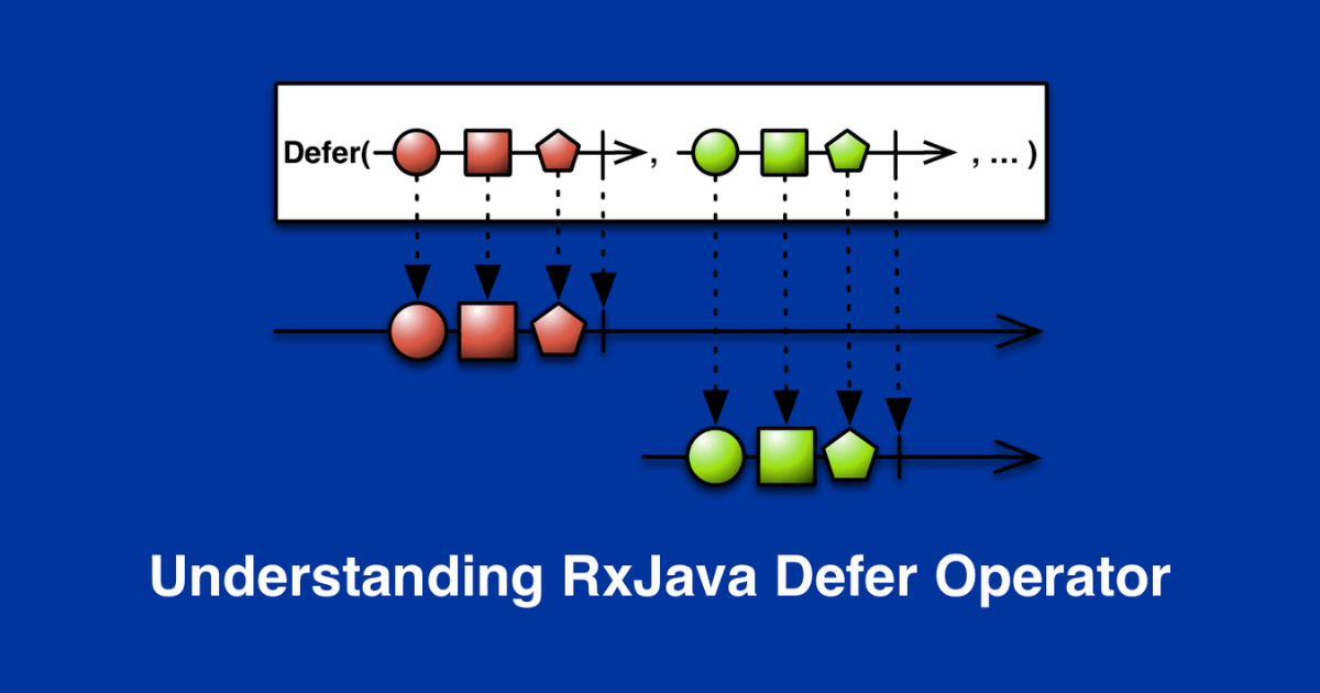 RxJava Defer Operator